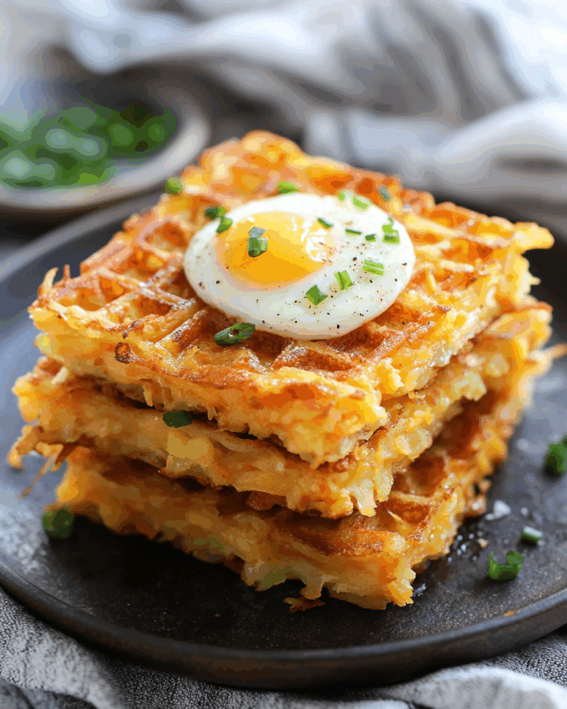 Healthy Hashbrown Chaffle