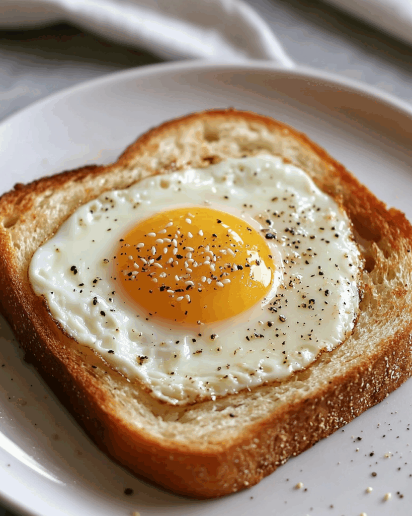 Heißluftfritteuse Ei-Käse-Toast