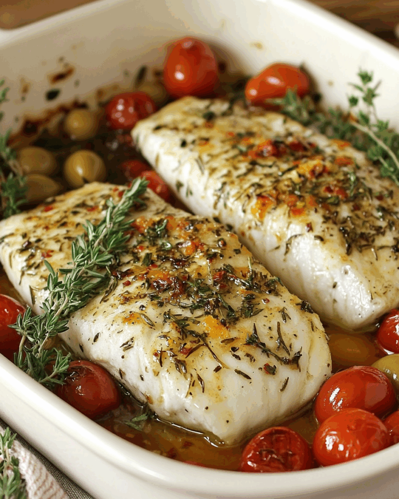 Mediterraner Gebackener Fisch