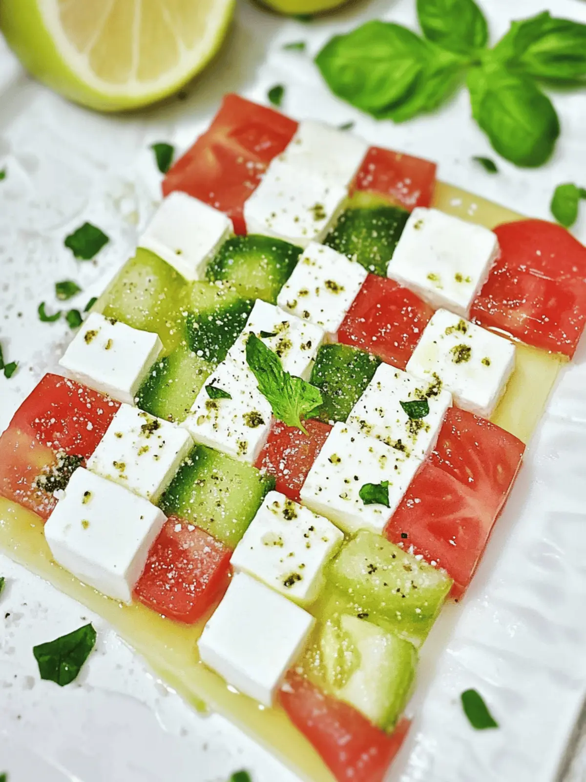 Melonen-Feta-Salat