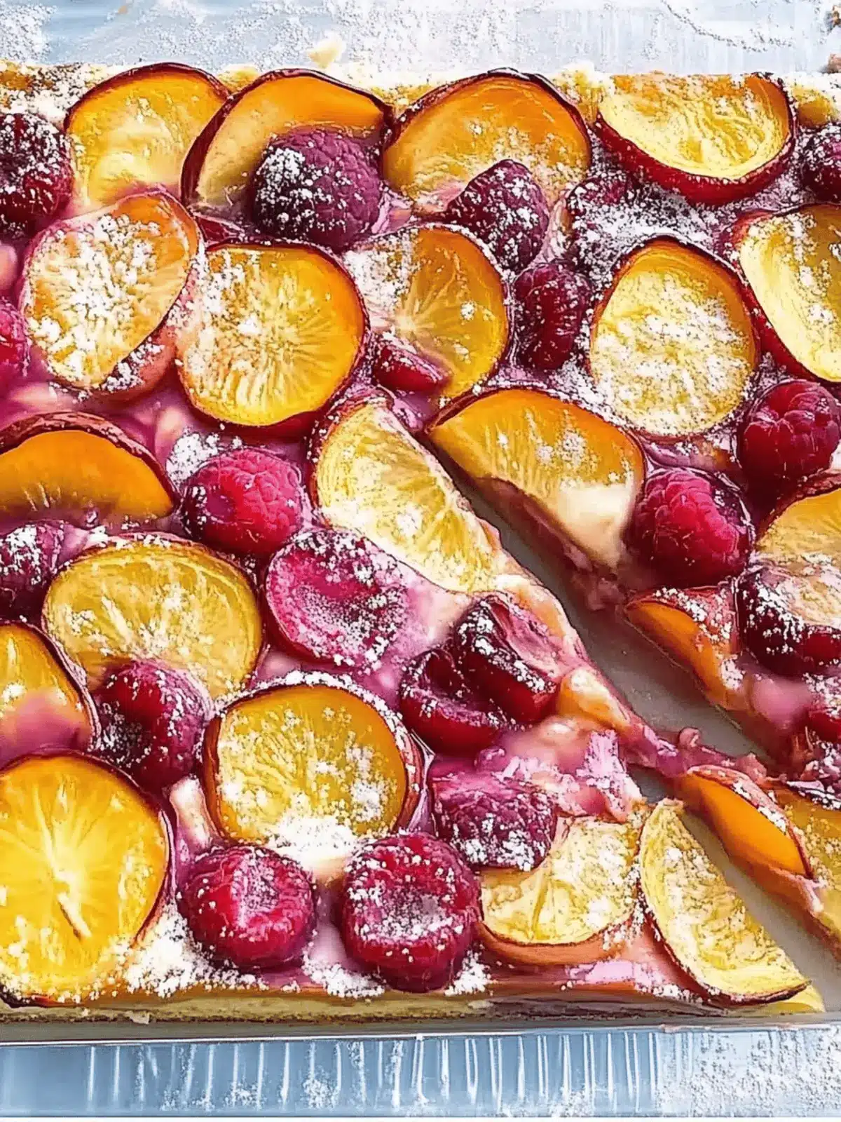 Pflaumenkuchen mit Pudding