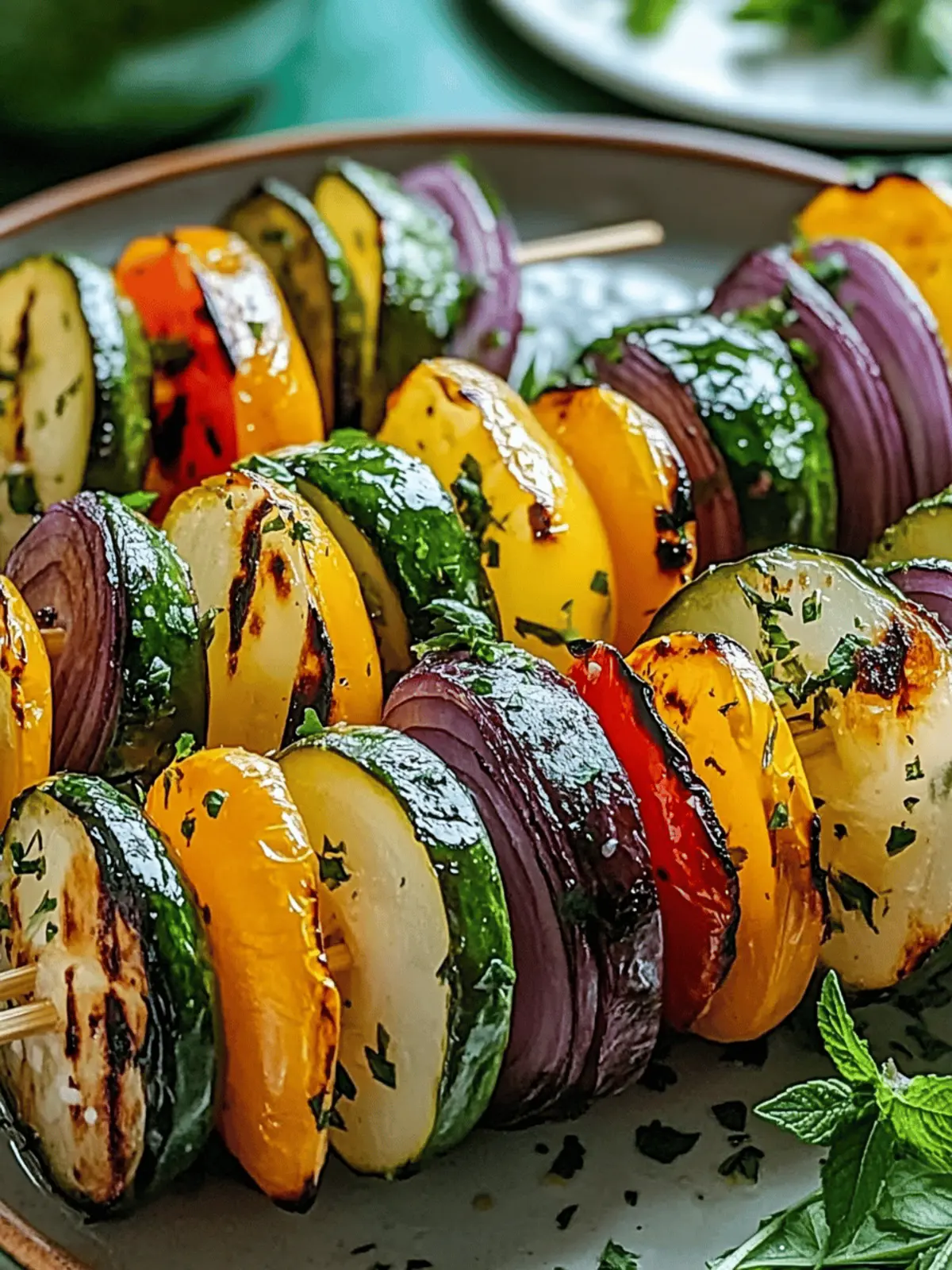 Zucchini grillen