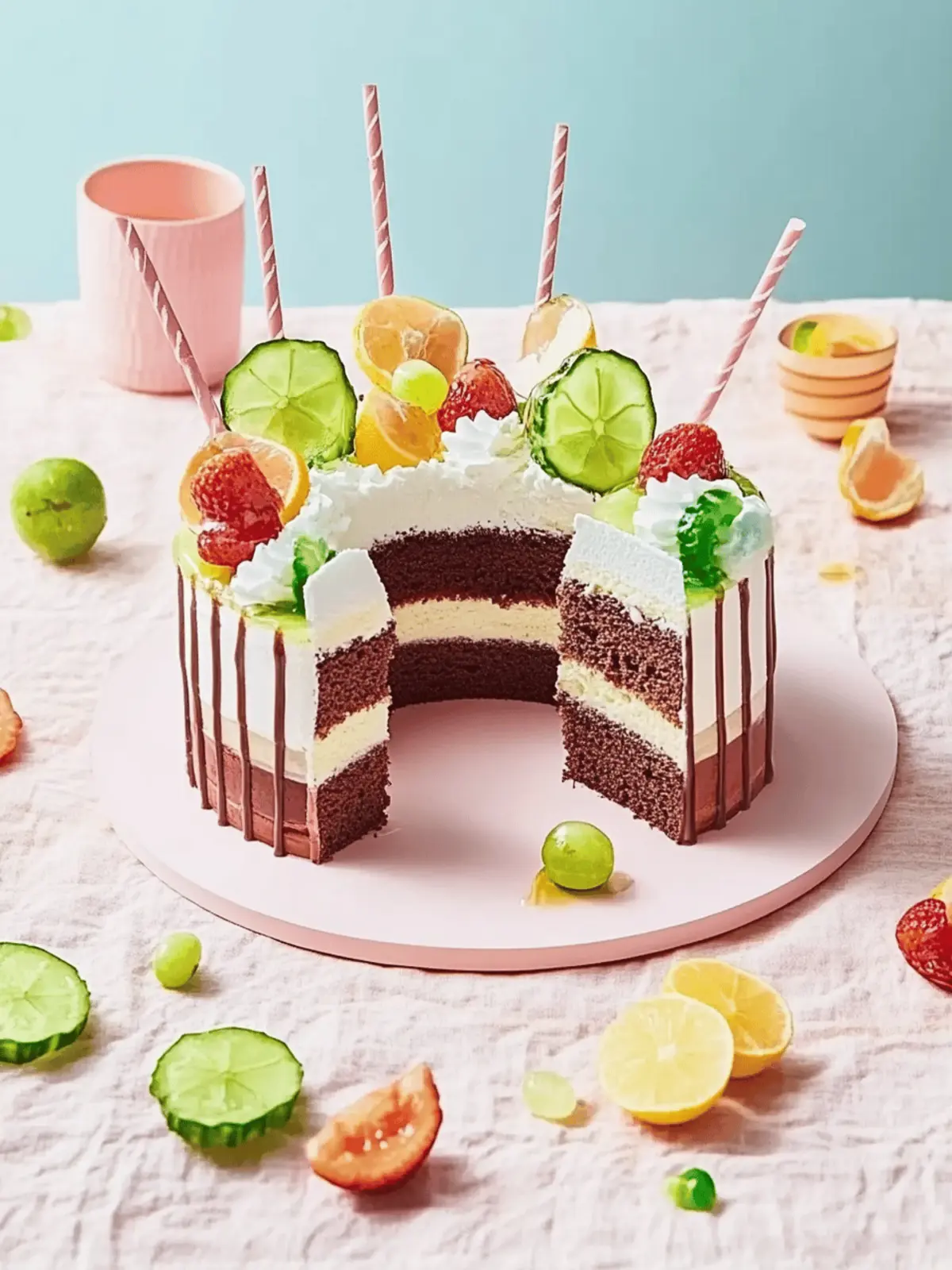 Kleine Torte zur Einschulung für deine Feier