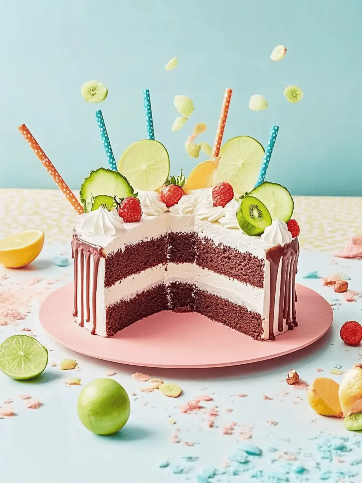 Kleine Torte zur Einschulung für deine Feier