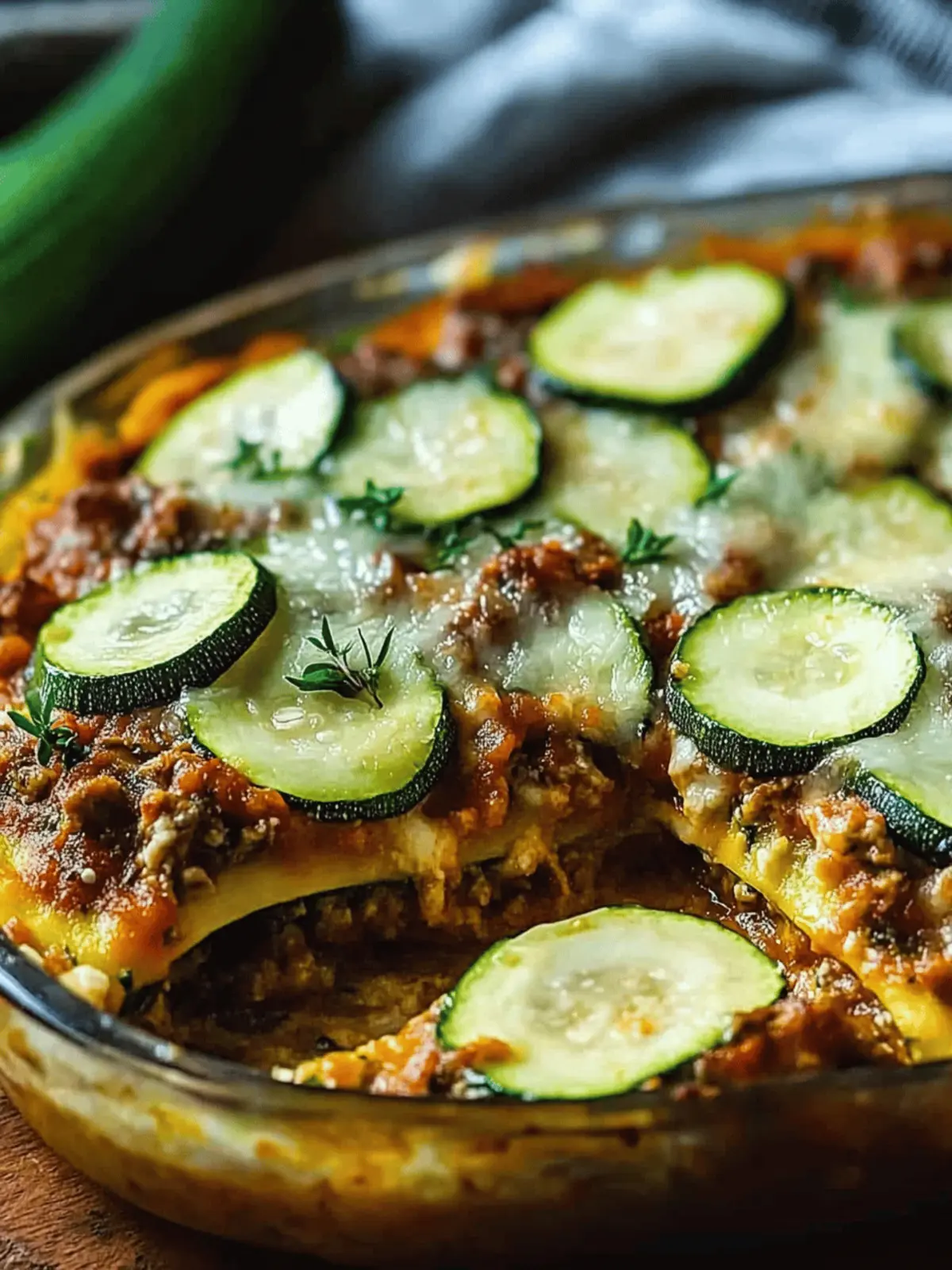 Saftiger Hack Zucchini Auflauf