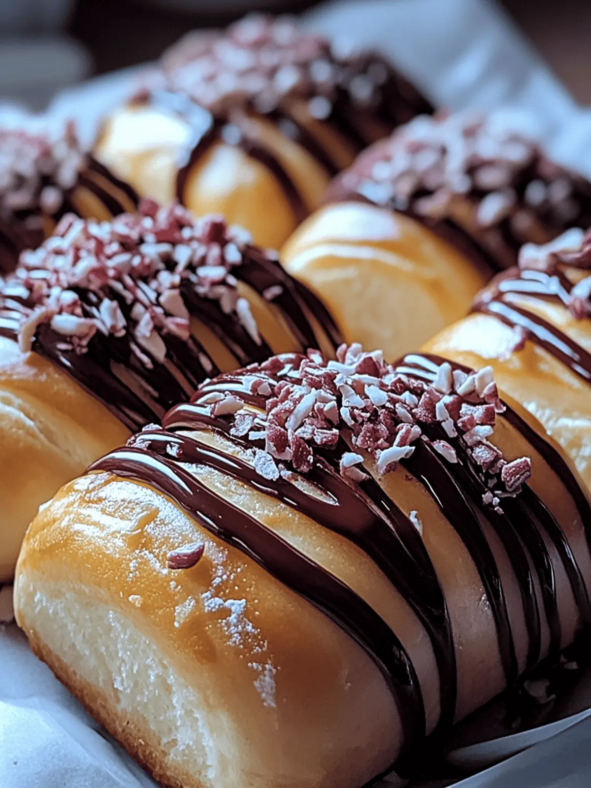 Fluffige Schokobrötchen