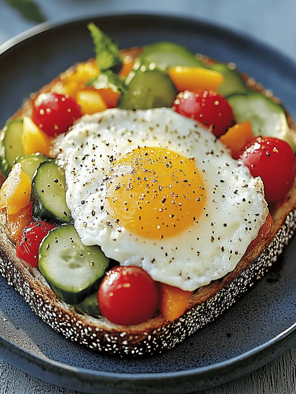 Powerschnitte mit Spiegelei