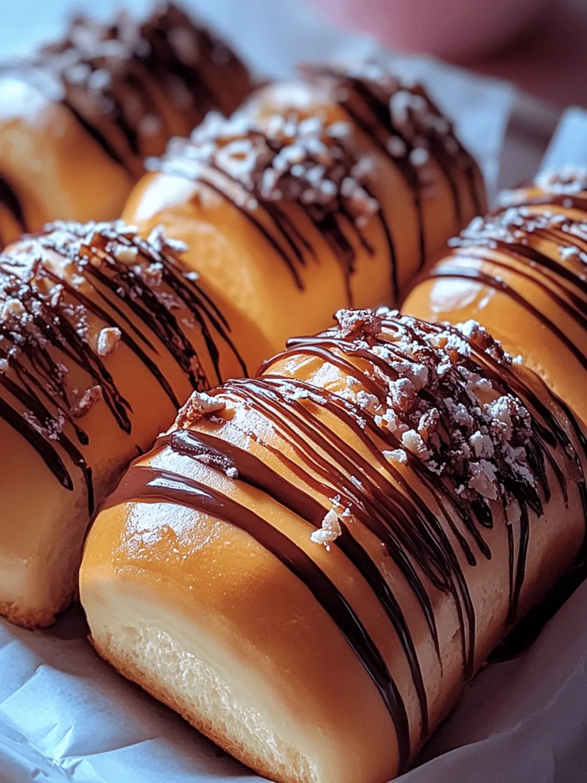 Fluffige Schokobrötchen