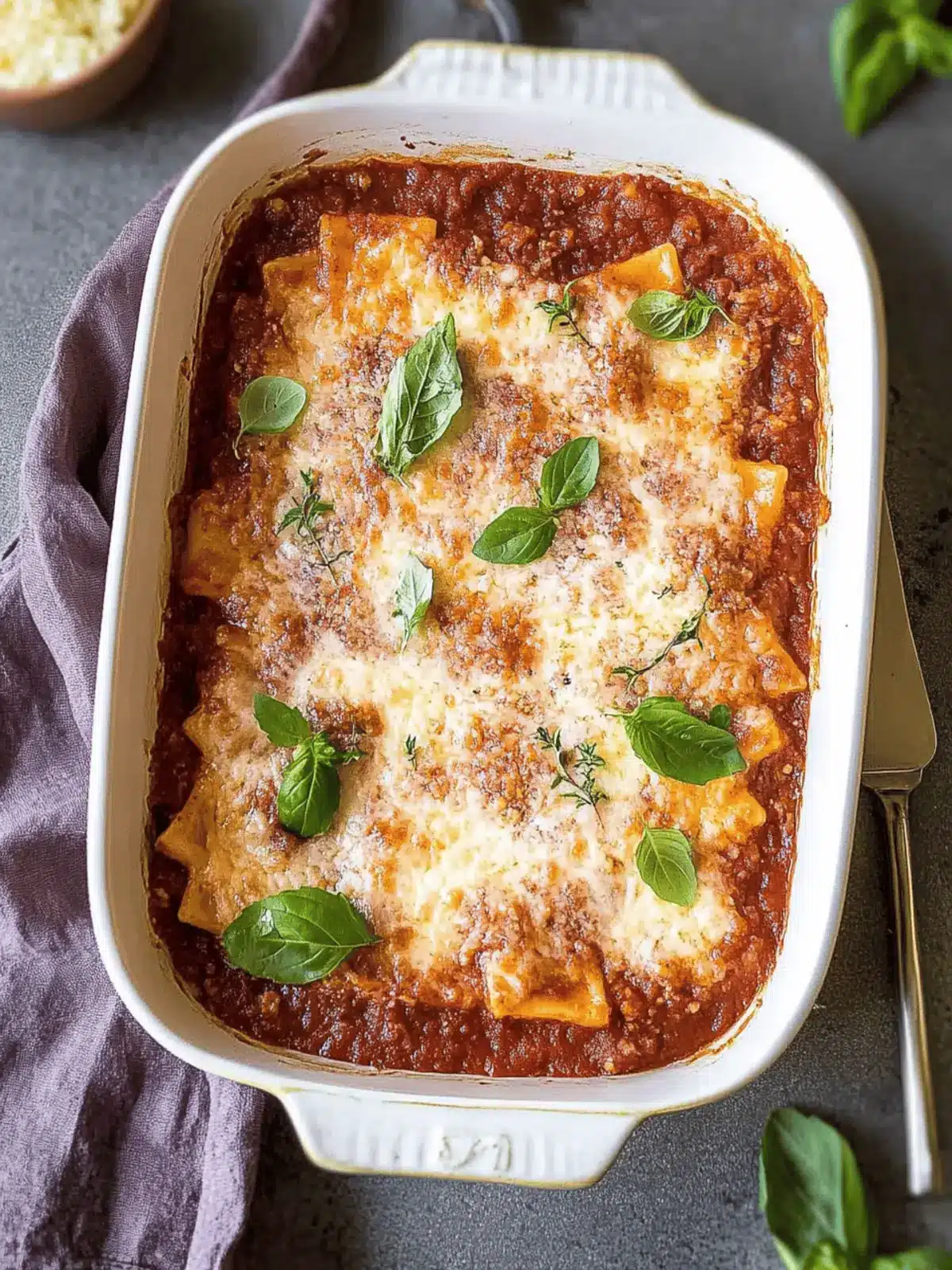 Makkaroni Auflauf mit Hackfleisch alla Mamma