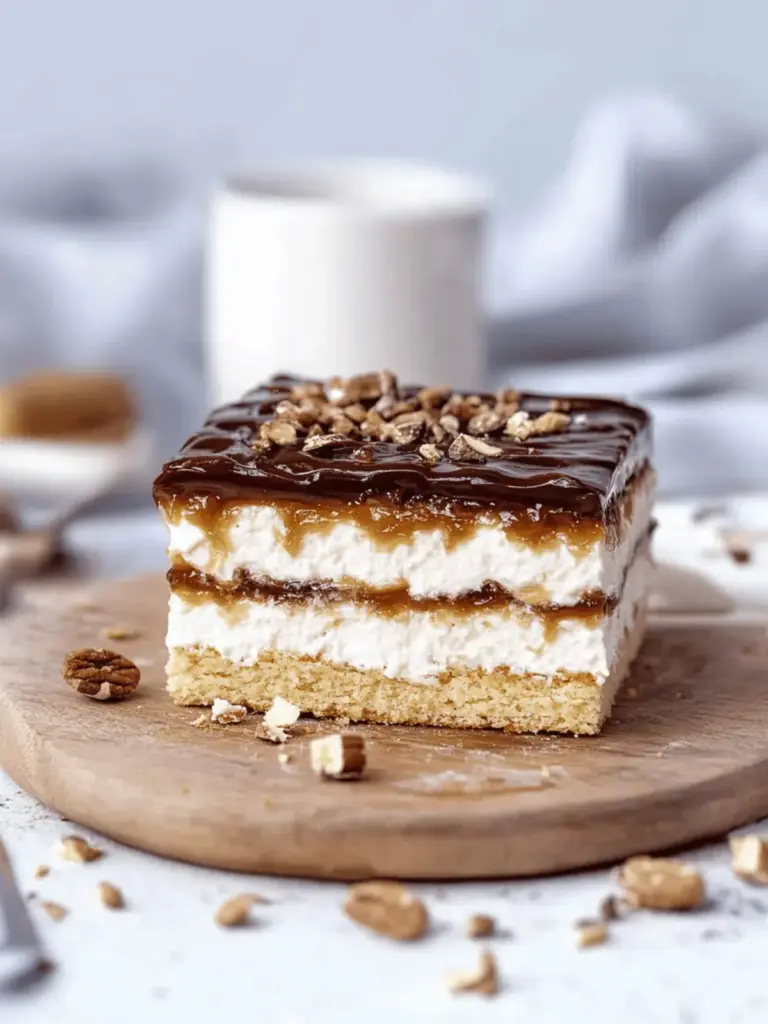 Butterkeks-Kuchen ohne Backen mit Milchmädchen-Karamell
