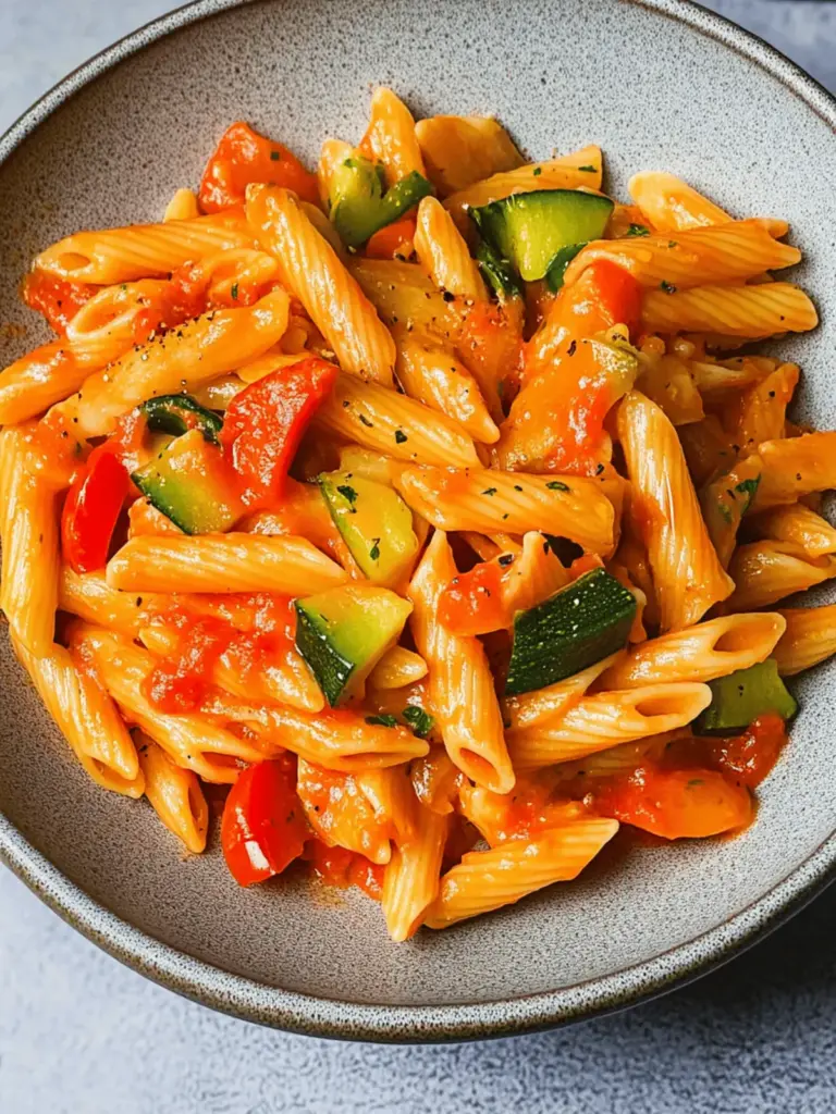 Pasta mit Gemüse