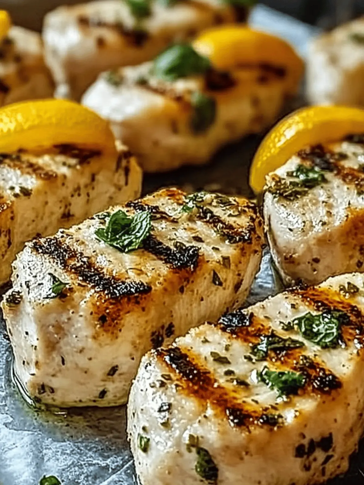 Gegrilltes Knoblauch-Parmesan-Hühnchen