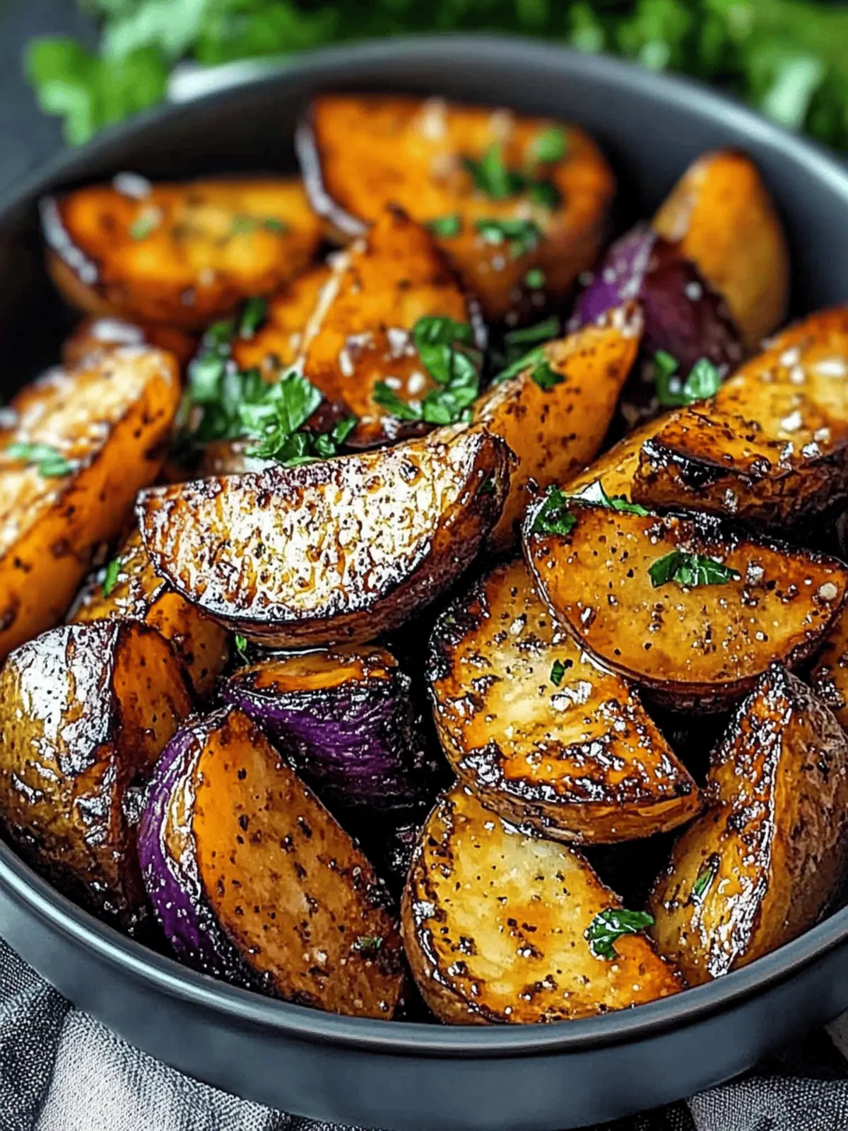 Low Carb Auberginen Airfryer