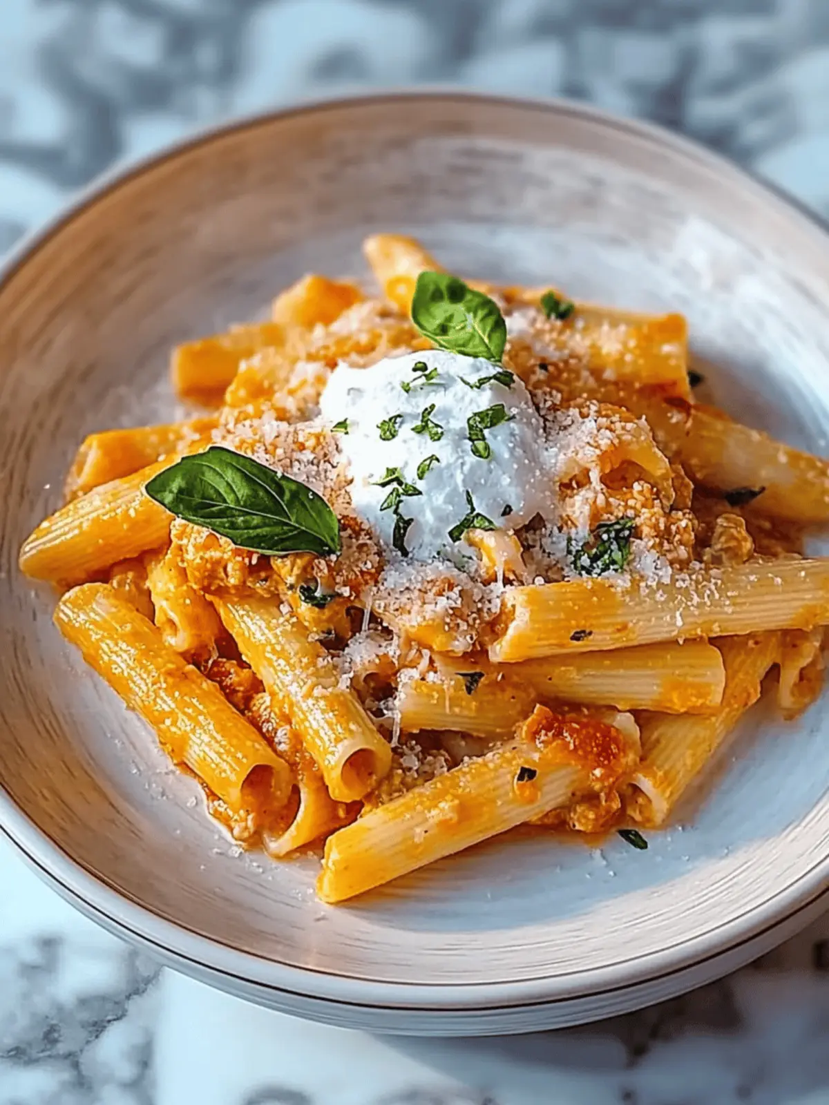 Tomate und Knoblauch Pasta Rezept für ein schnelles Abendessen