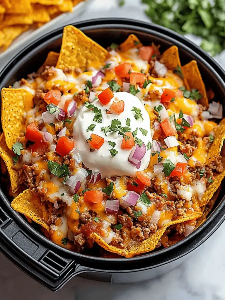 Luftfritteuse Nachos