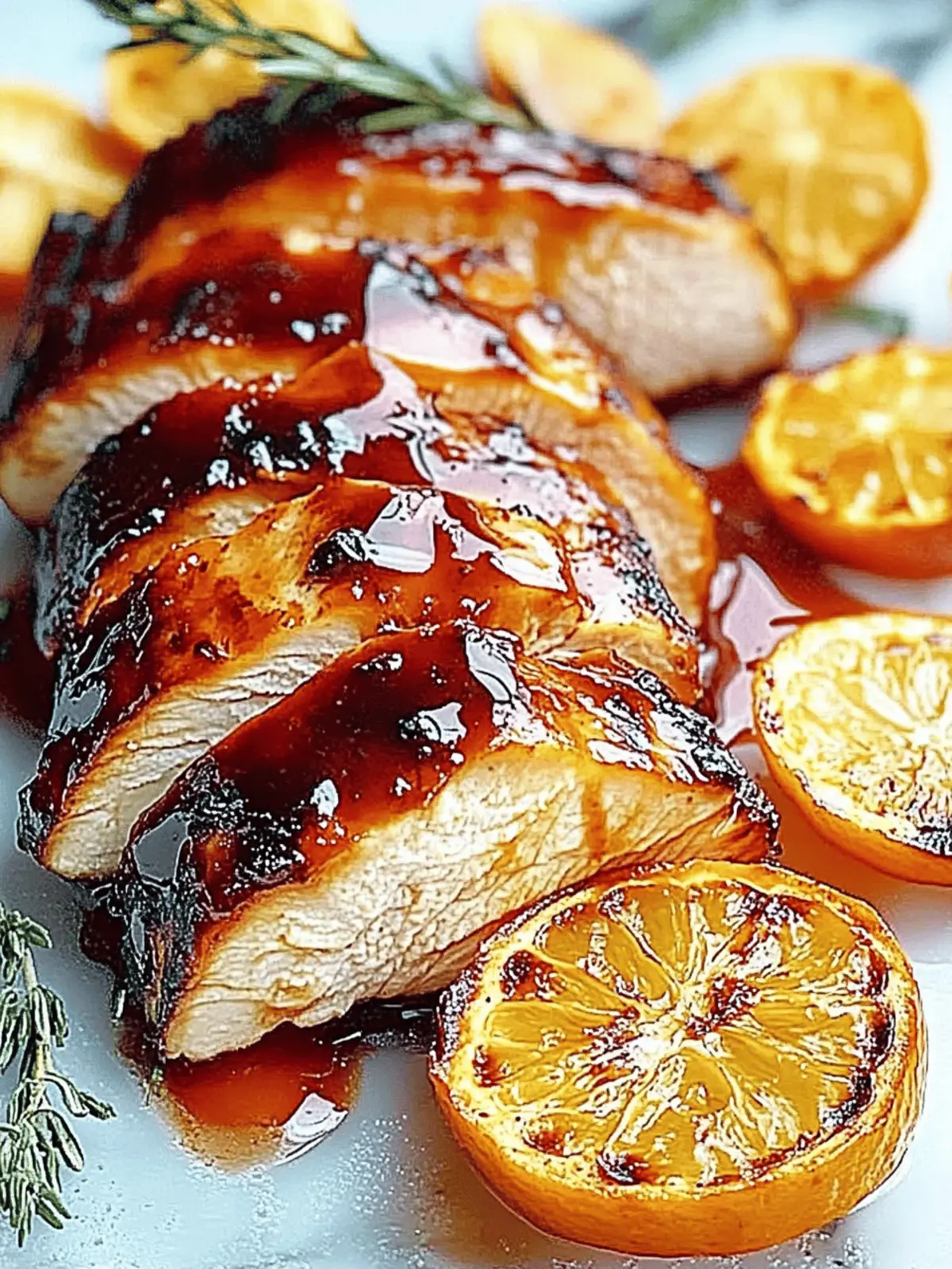 BBQ Hähnchenfilets marinieren