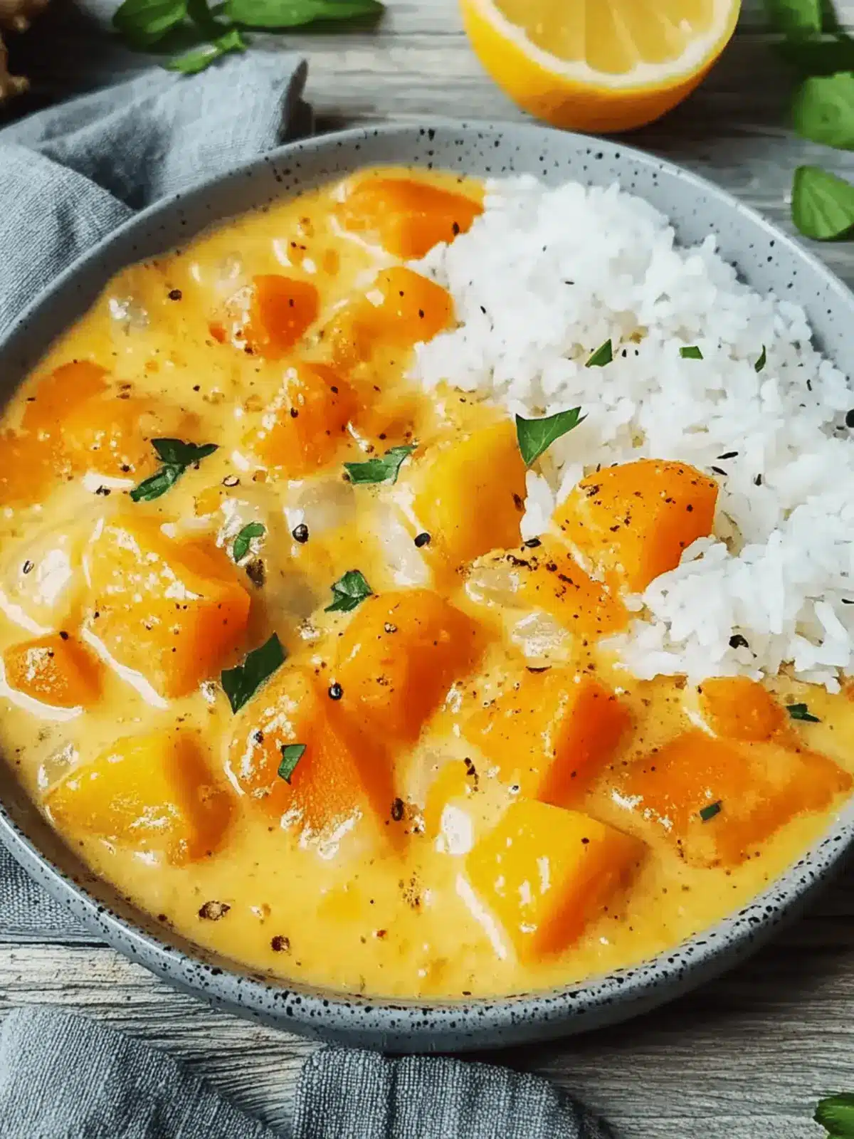 Kürbis-Curry