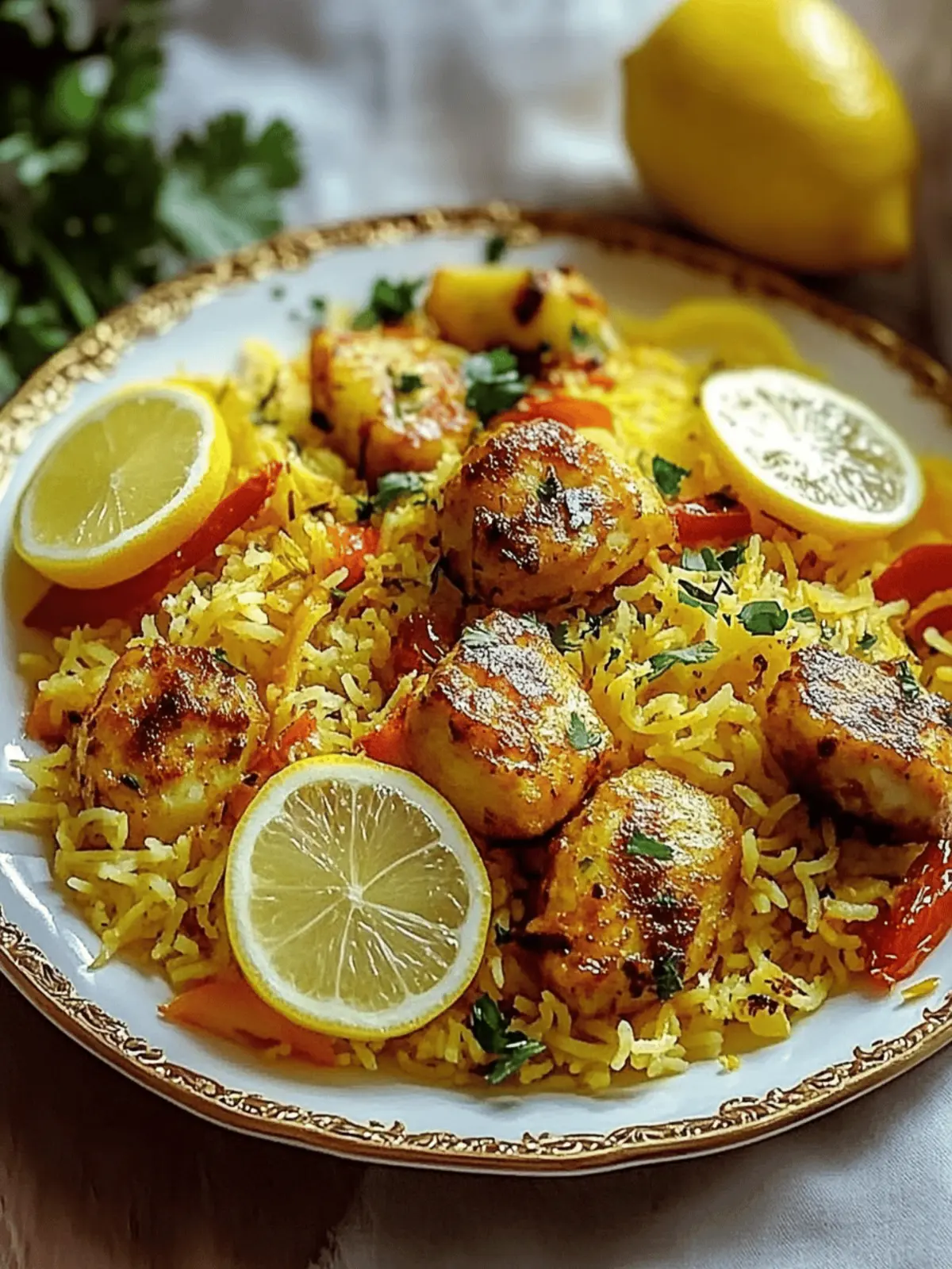 Hähnchen Biryani