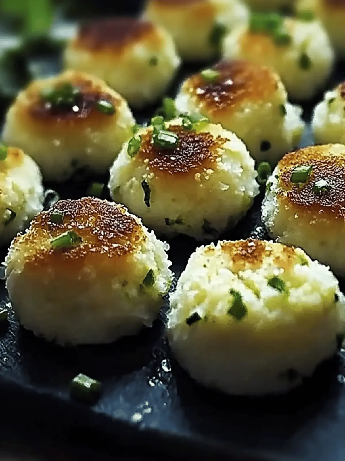 Knusprige Zucchini-Feta-Bällchen
