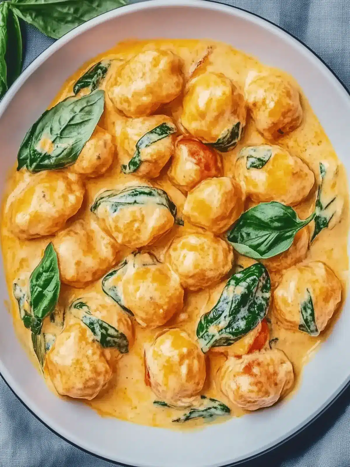 Schnelle Gnocchi-Pfanne mit Tomaten und Spinat
