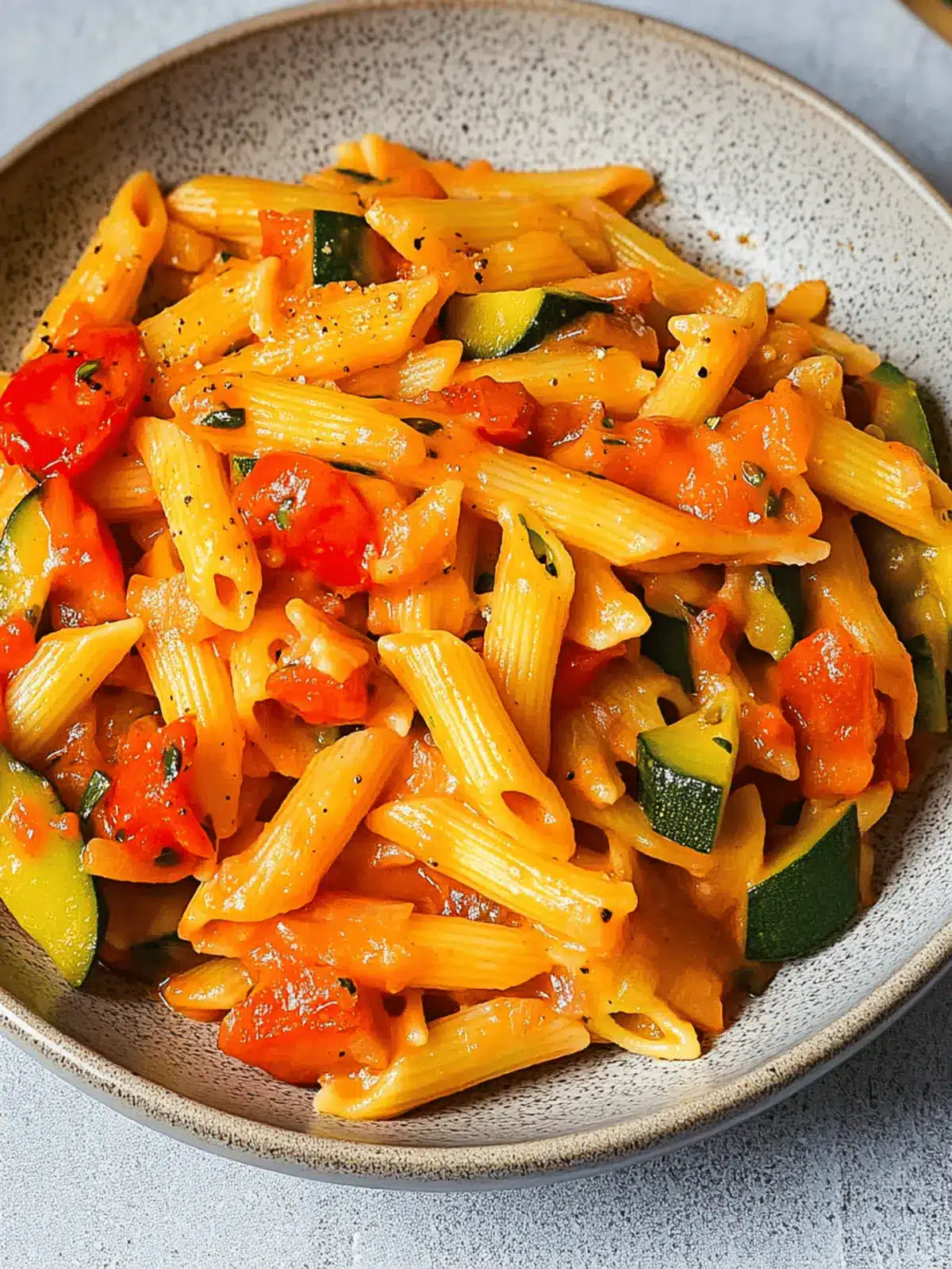 Pasta mit Gemüse