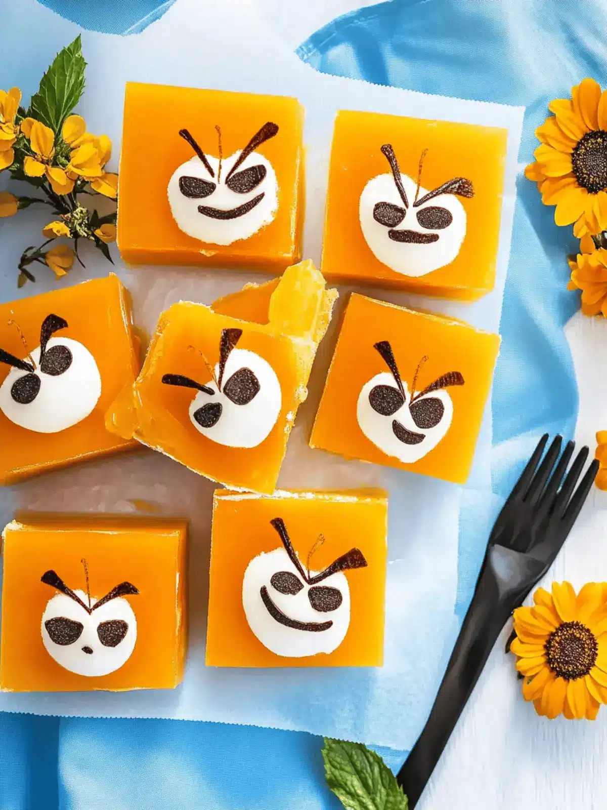 Bienenkuchen vom Blech