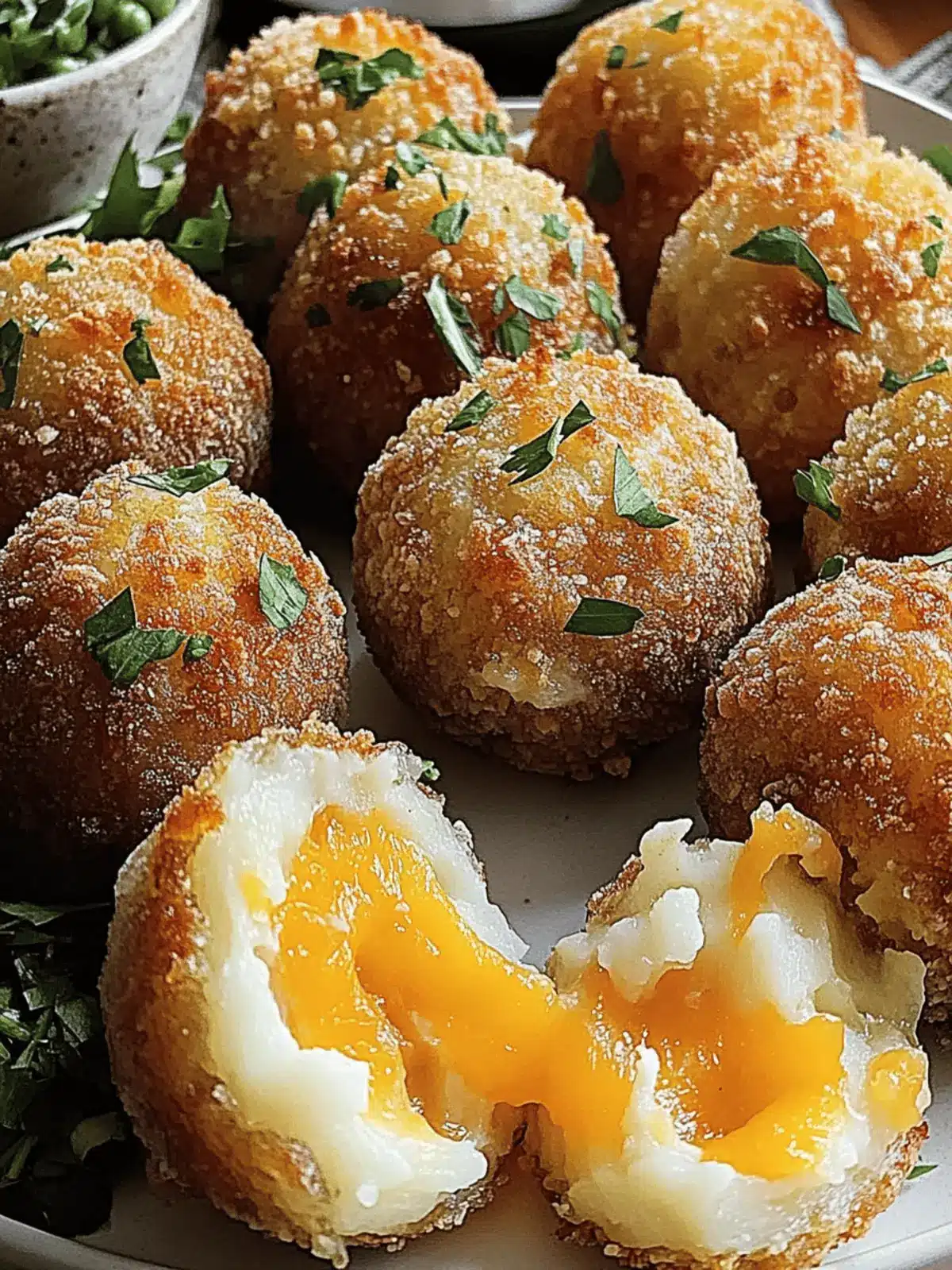 Knuspriges Kartoffelpüree gefüllt mit Käse und Rindfleisch Rezept
