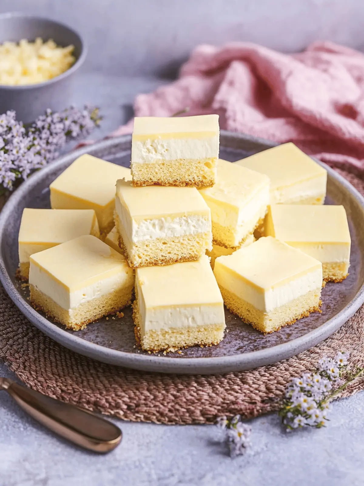 Omas weltbester Käsekuchen vom Blech