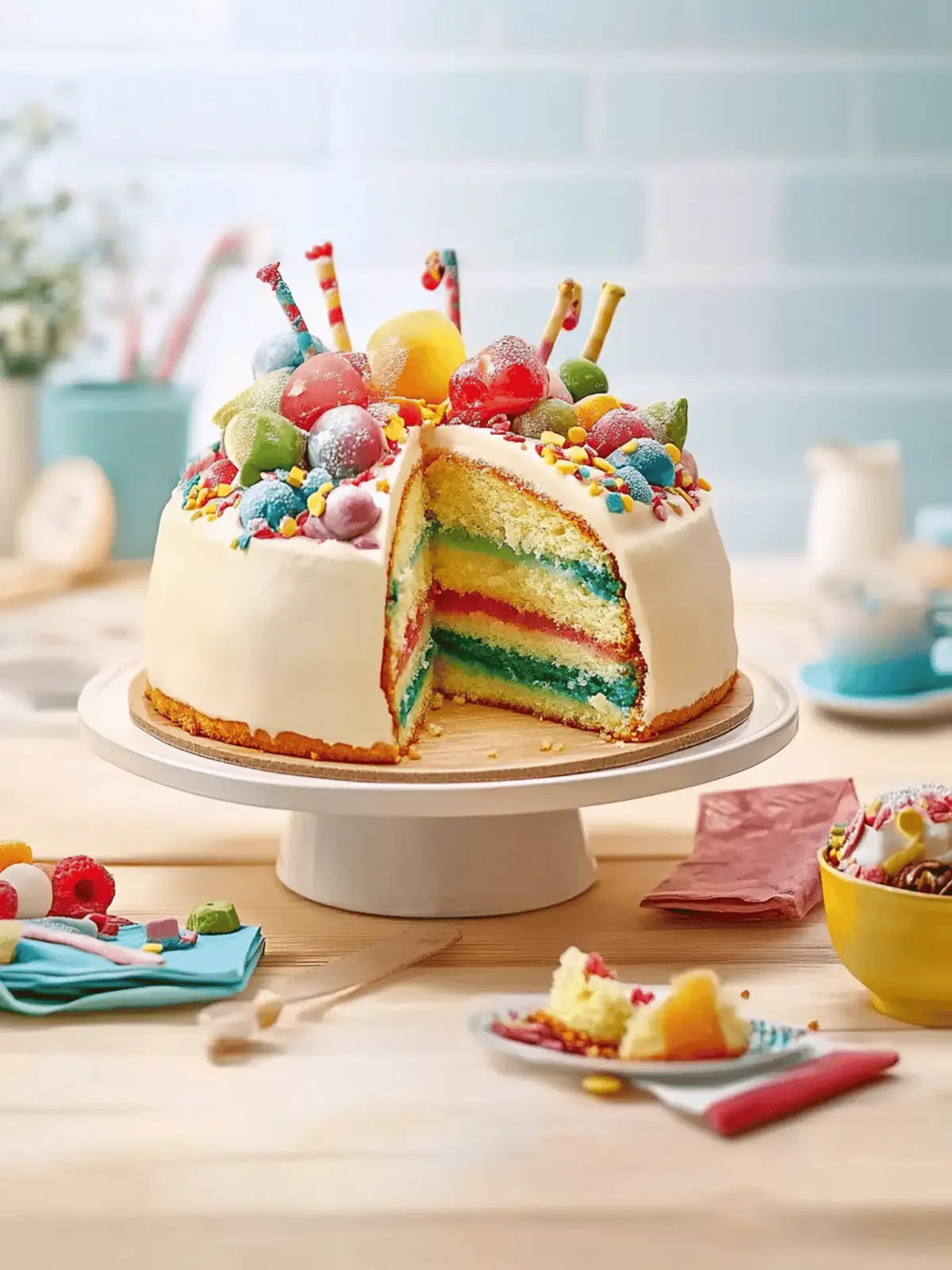 Zuckertüten-Torte