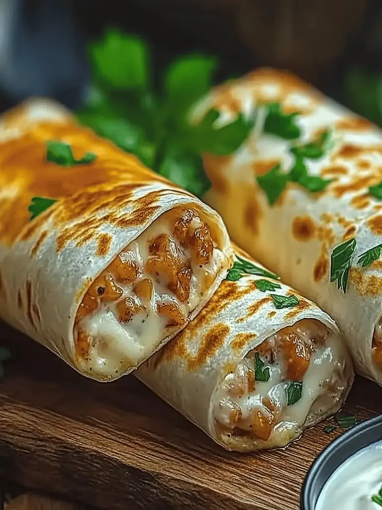 Käse-Geschmack Hühnchen Wraps
