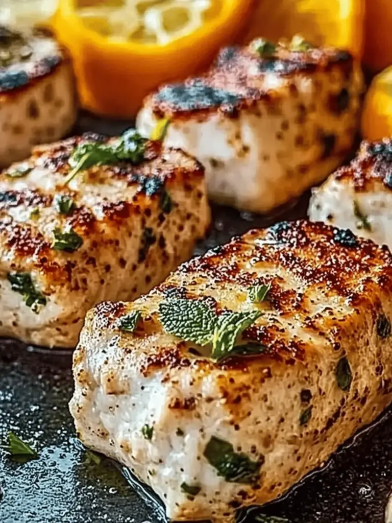 Gegrilltes Knoblauch-Parmesan-Hühnchen