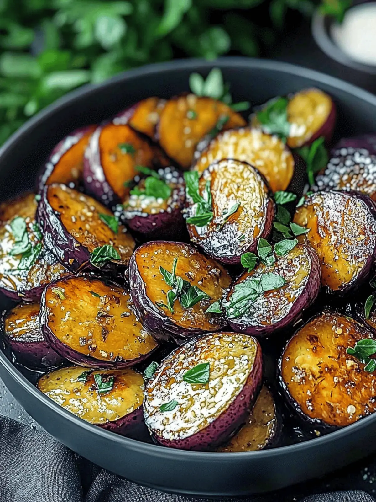 Low Carb Auberginen Airfryer