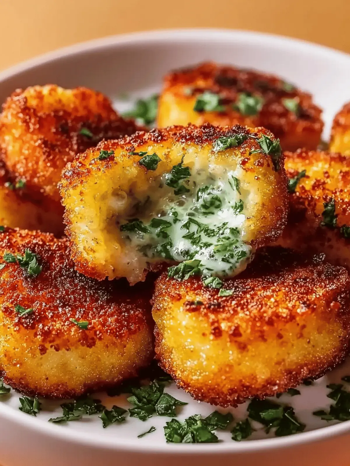 Airfryer Kohlrabi Schnitzel Kräuter