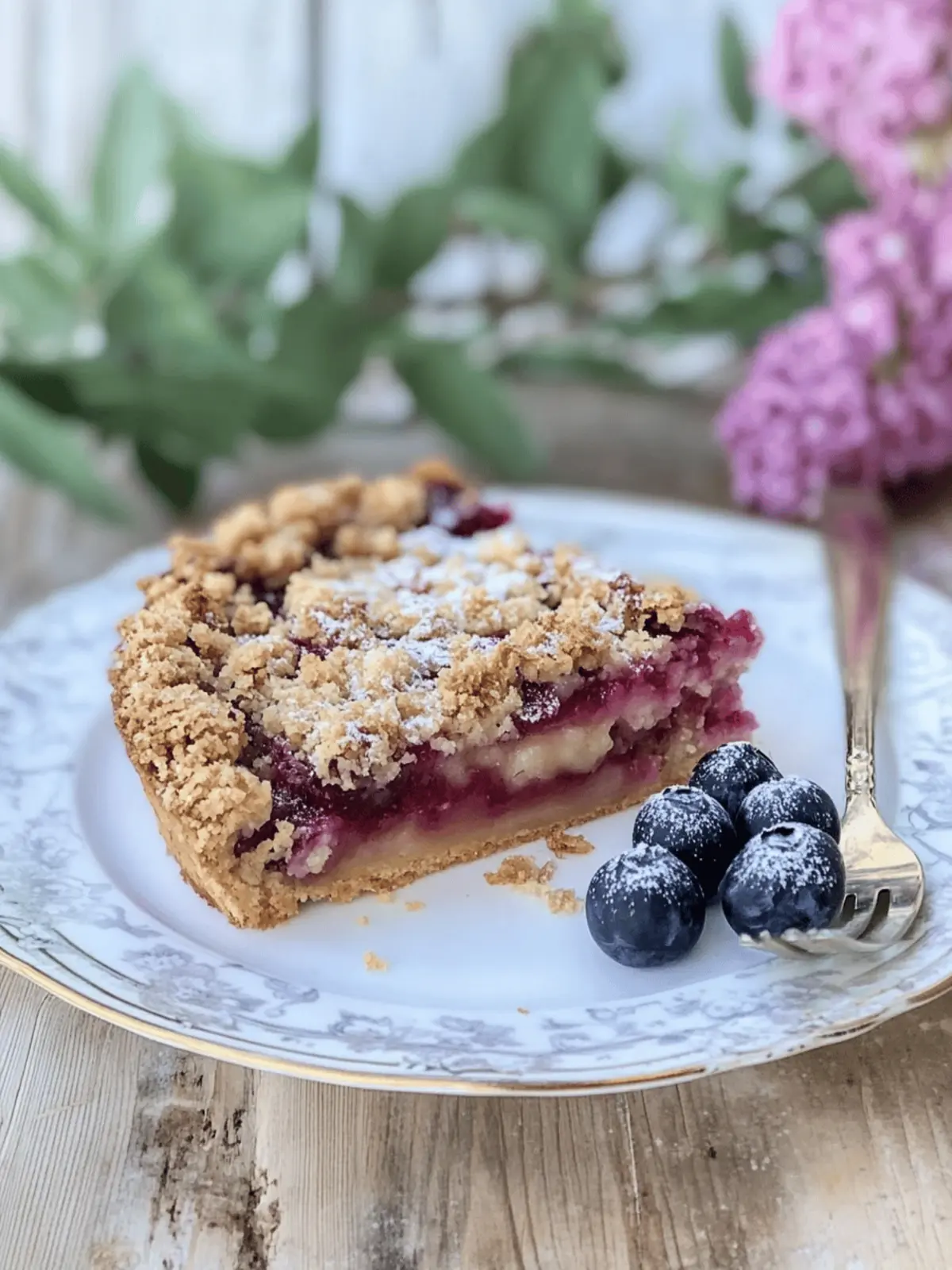 Knuspriger Pflaumenkuchen mit Streusel