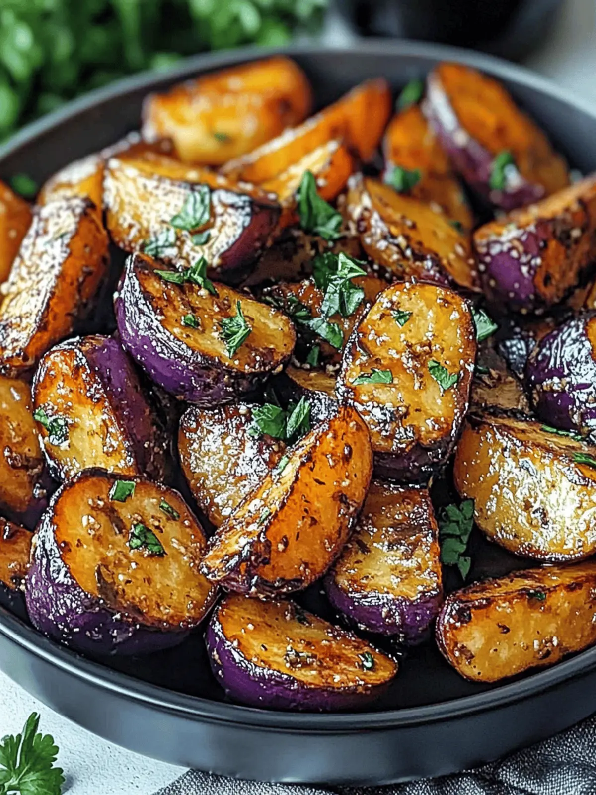 Low Carb Auberginen Airfryer