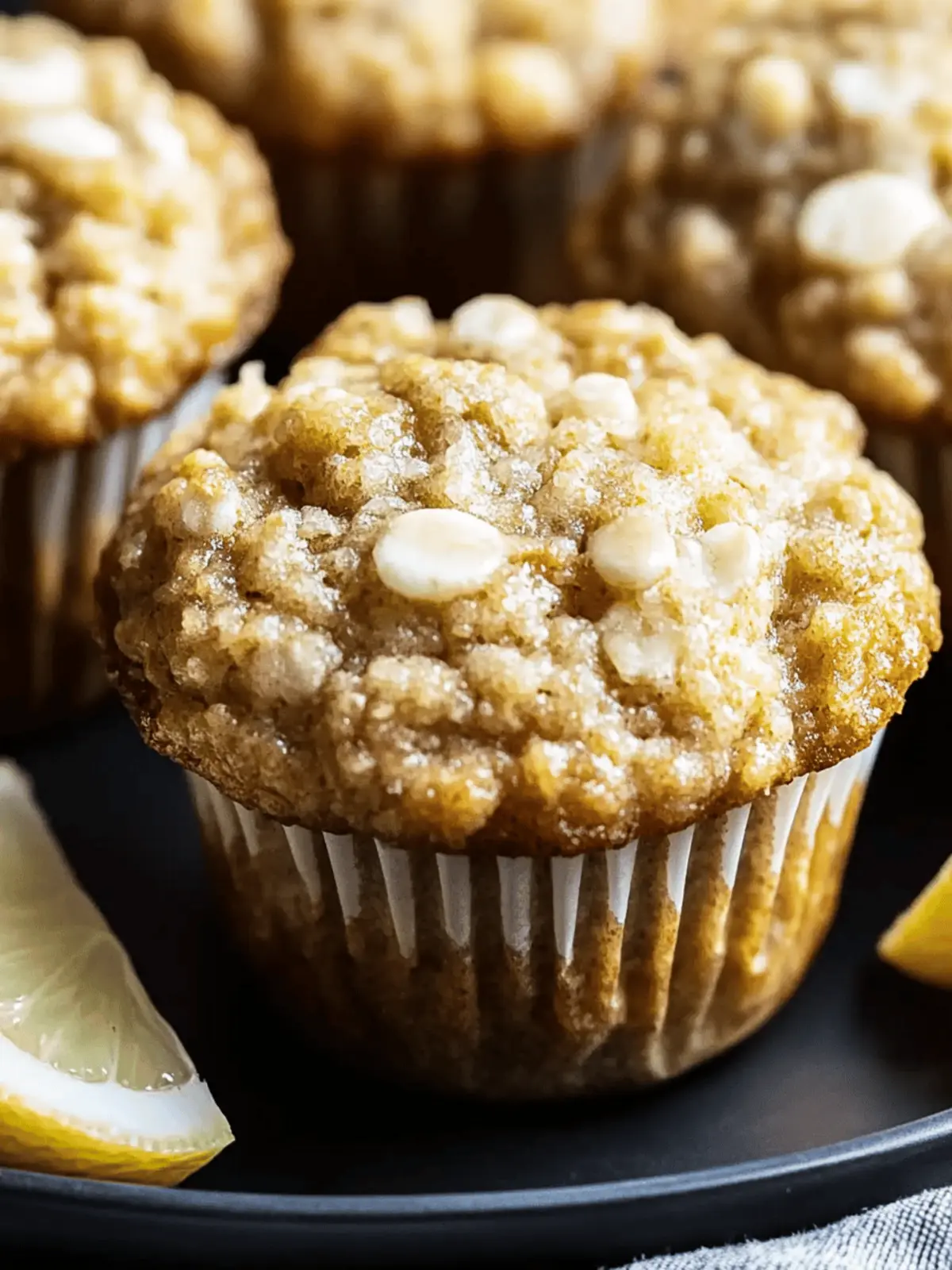 Gesunde Bananen-Hafer-Muffins