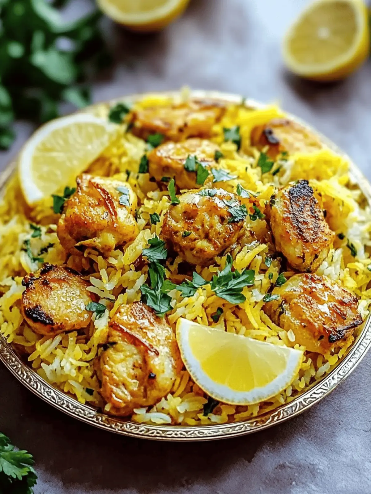 Hähnchen Biryani