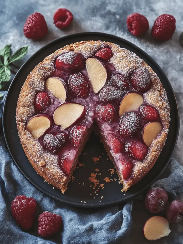 Einfacher Pflaumenkuchen – saftig, fruchtig und schnell zuzubereiten