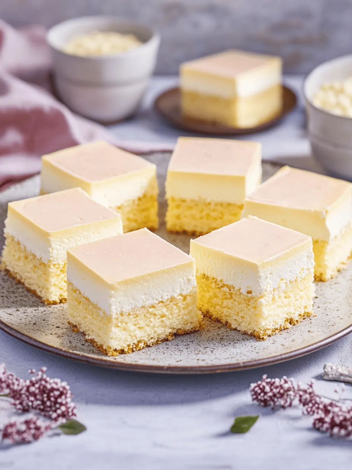 Omas weltbester Käsekuchen vom Blech