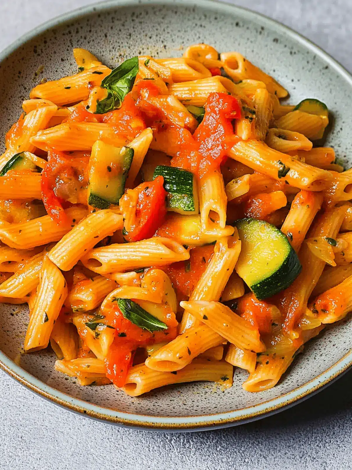 Pasta mit Gemüse