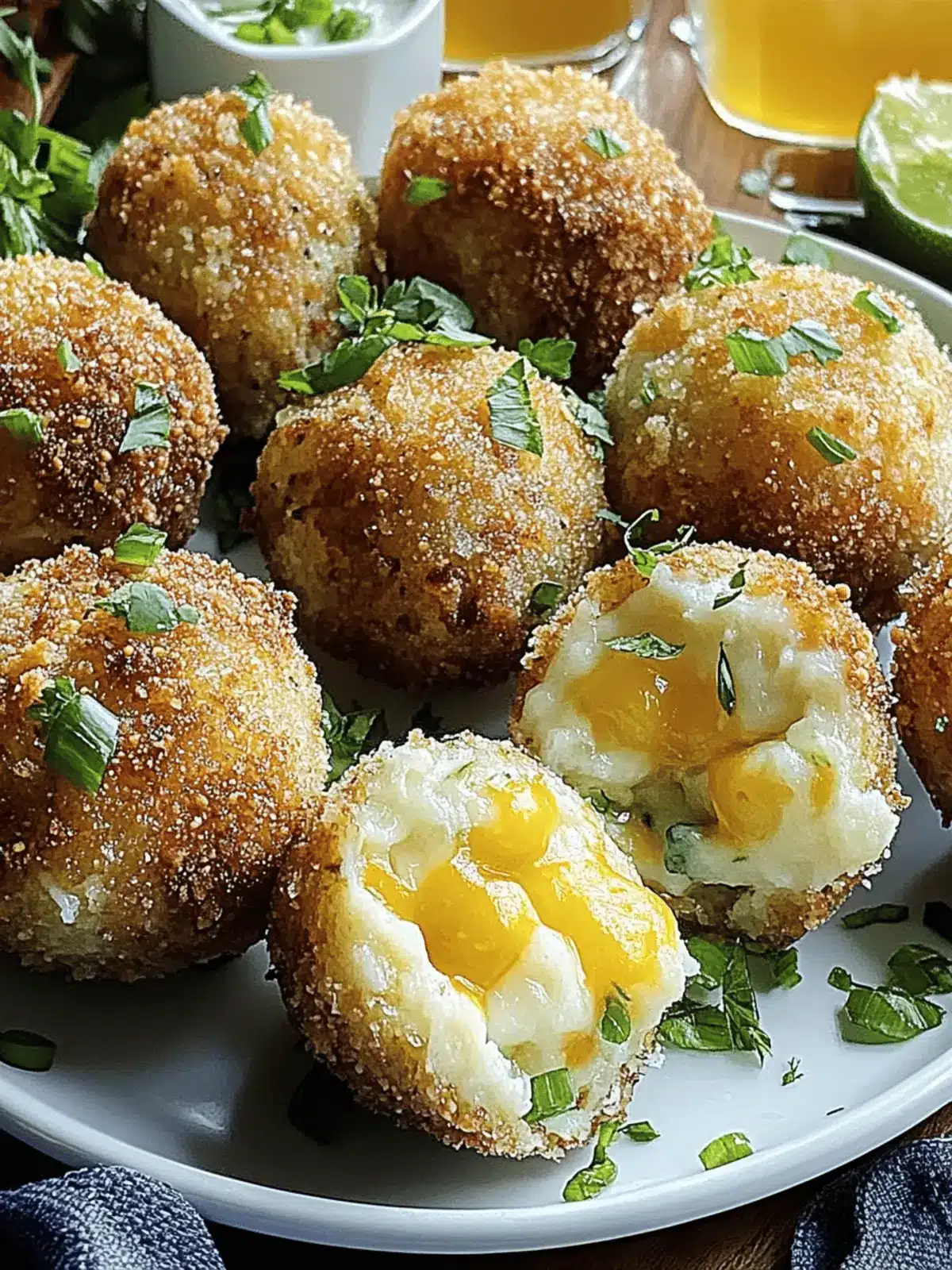 Knuspriges Kartoffelpüree gefüllt mit Käse und Rindfleisch Rezept