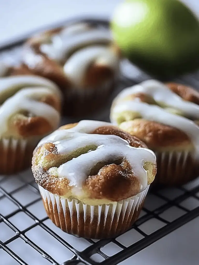 Zimtschnecken-Apfel-Muffins