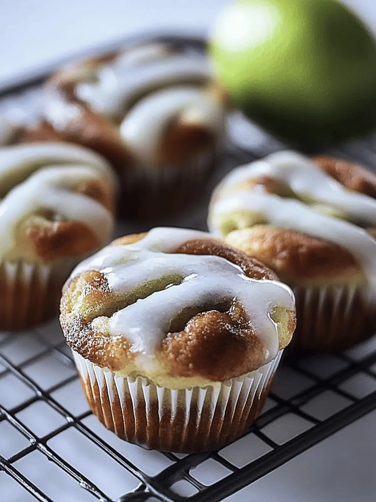Zimtschnecken-Apfel-Muffins