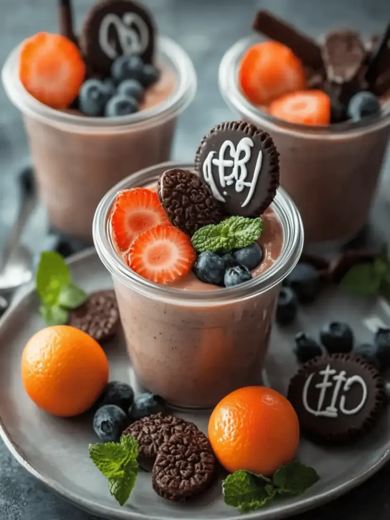 Gruselige Mousse au Chocolat