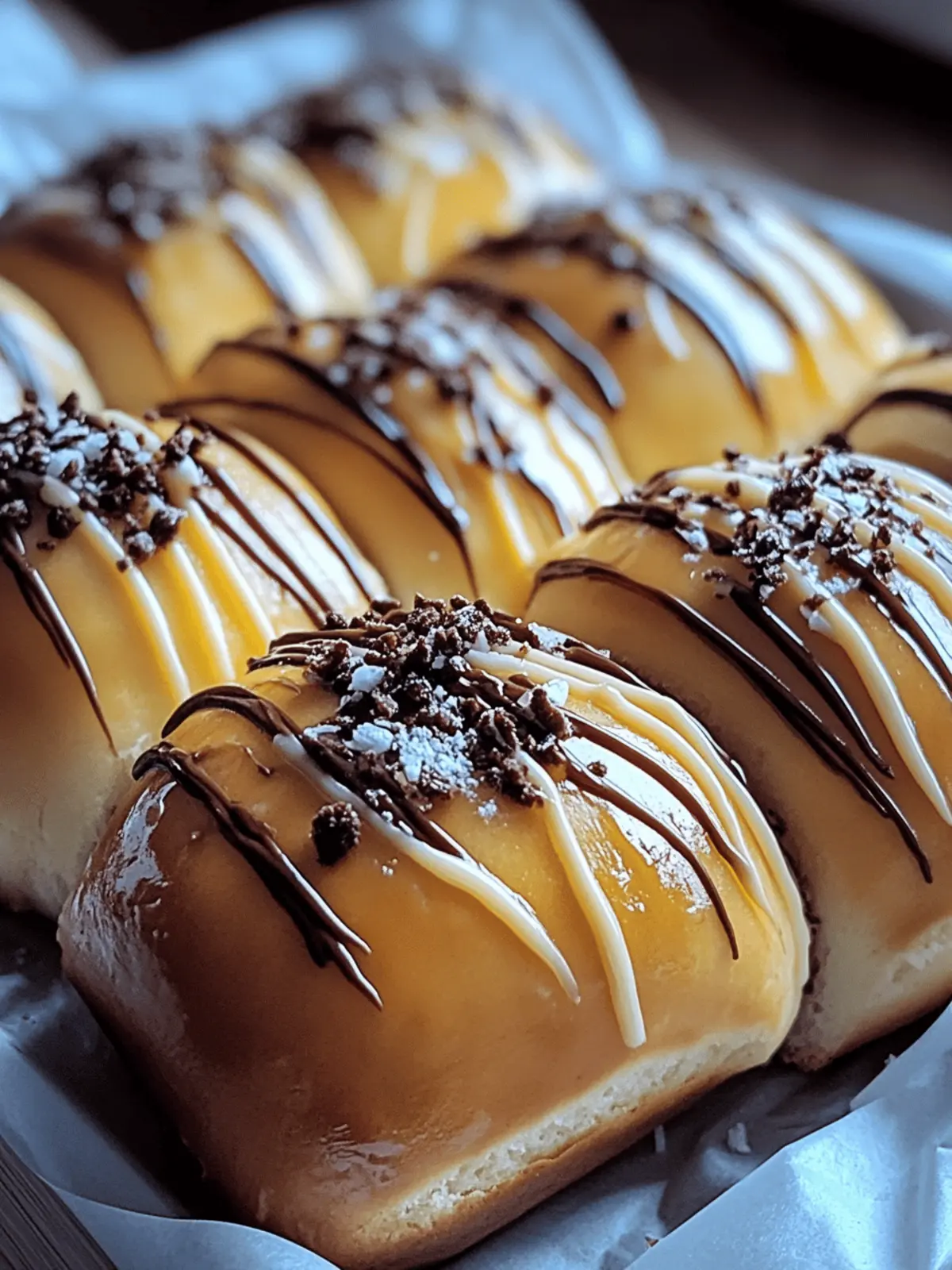 Fluffige Schokobrötchen