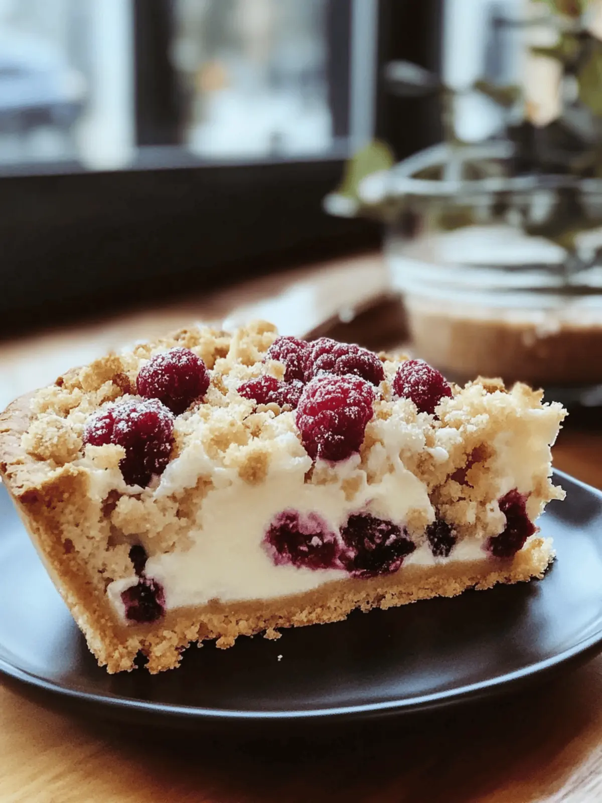 Pflaumenkuchen mit Pudding und Streusel