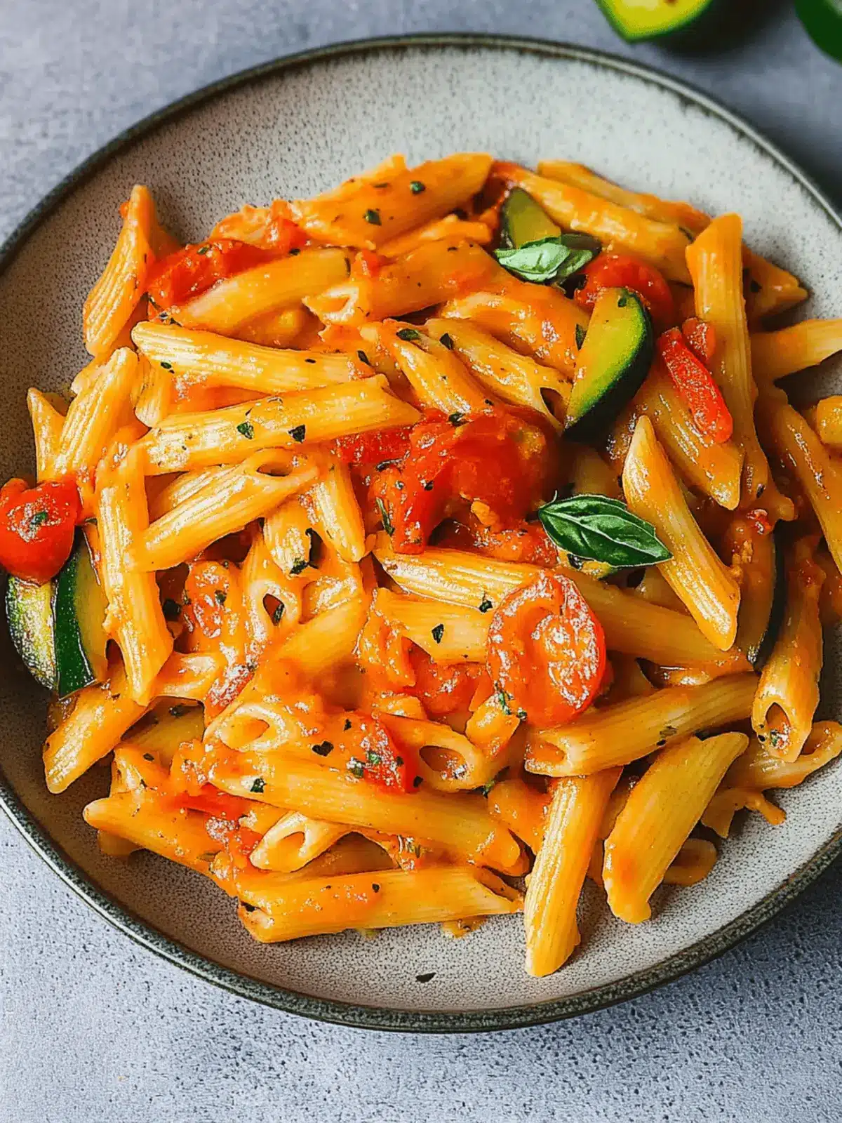 Pasta mit Gemüse
