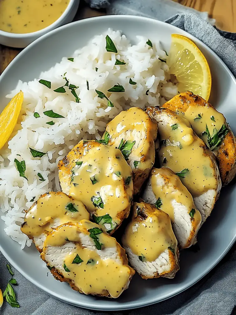Honig-Senf-Hühnchen mit Reis