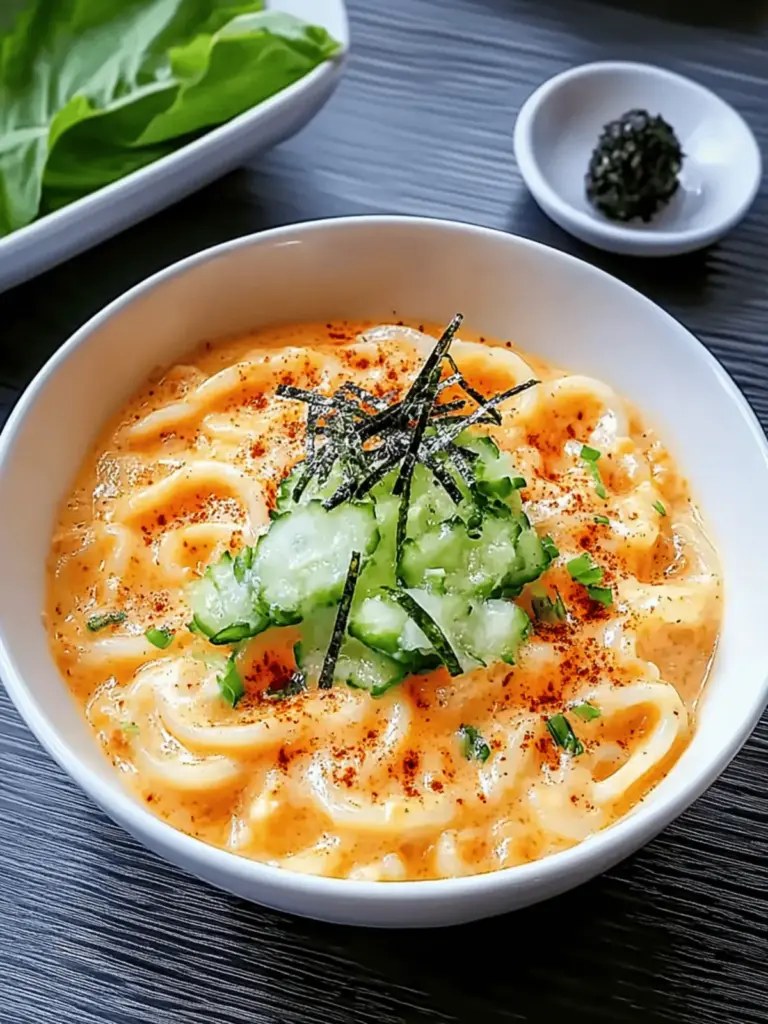 Cremige Kimchi Udon