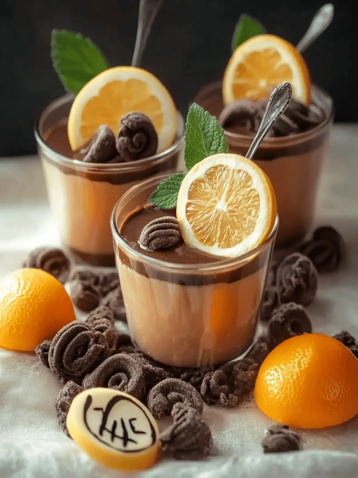 Gruselige Mousse au Chocolat